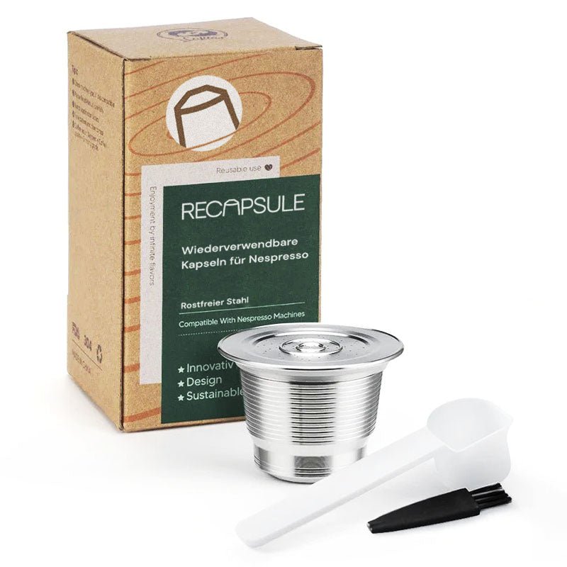Recapsule Kapseln für Nespresso - Recapsule